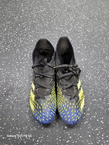 Used Adidas PREDATOR Soccer Cleats Navy Blue Junior 01 11849-S000042481
