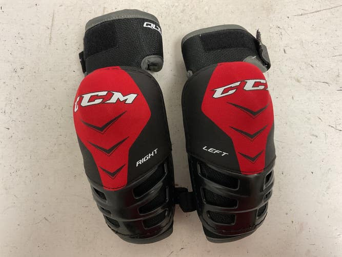 Used CCM QLT 230 LE Senior Elbow Pads MD 11855-S000207730