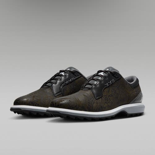 Nike Air Jordan ADG 5 ‘Black Laser’ Golf Shoes Men’s Size 7 / 8.5 W - FQ6642-003