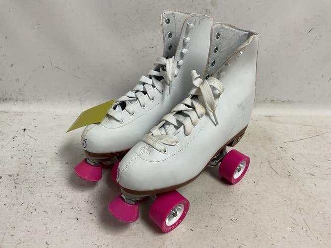 Used Chicago QUAD SKATES Senior Roller Quad Skates White Senior 10 11855-S000207694