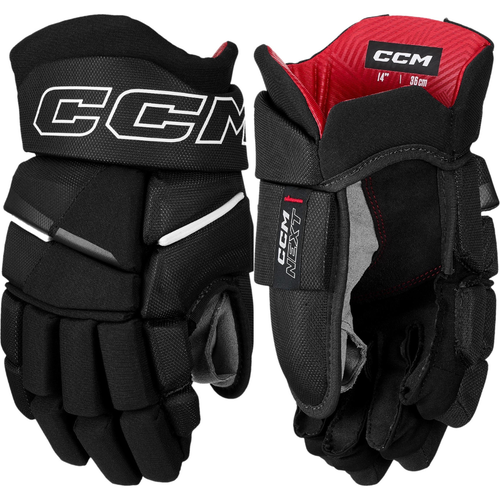 New Next Gloves Sr Bk/Wh 15" 11855-CCM6828233