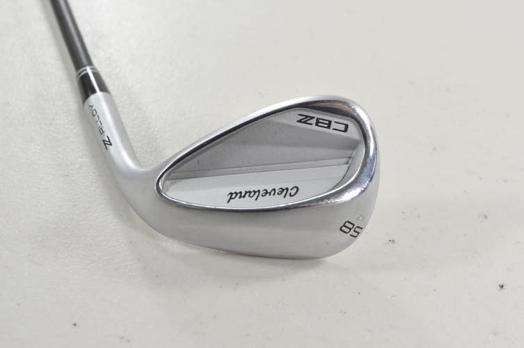 Cleveland CBZ 58*-12 Wedge Right KBS MAX 55 Senior Flex Graphite # 221161