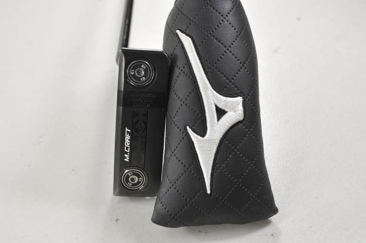Mizuno M.Craft OMOI Type 1 Black Ion 34" Putter RH Steel with Cover # 221084