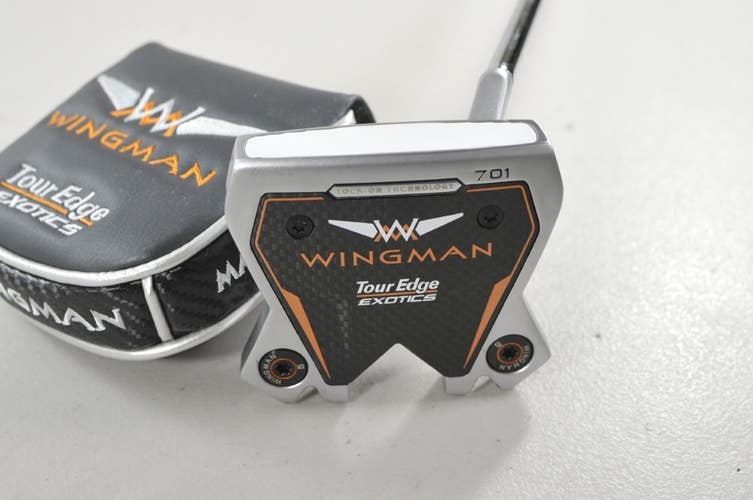 Tour Edge Wingman 701 36" Putter Right KBS CT Tour 120 Steel with Cover # 221094