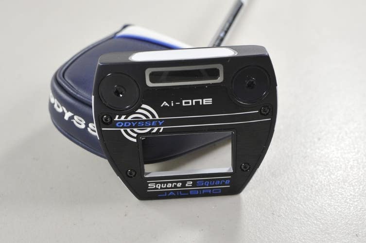 Odyssey Ai-ONE Square 2 Square Jailbird 35" Putter Right SL 90 Steel # 221138