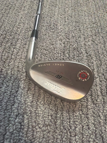 Men's Titleist Vokey Spin Right Handed Wedge 56 Degree Steel Shaft (Used)