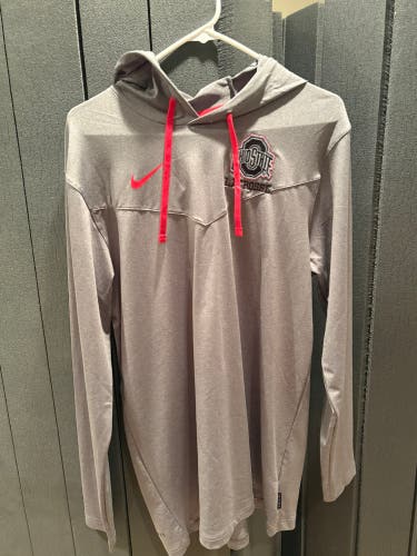 Ohio State Lacrosse Gray Men's Medium Nike Sweatshirt (New)