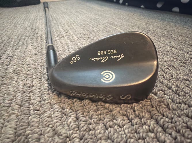Men's Cleveland Reg 588 Right Handed Wedge 56 Degree Steel Shaft (Used)