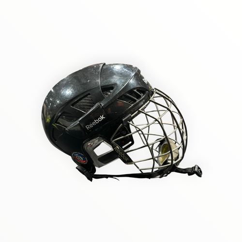 Used Reebok 8K NO HECC Helmet Cage Combo Black LG 11375-S000380822