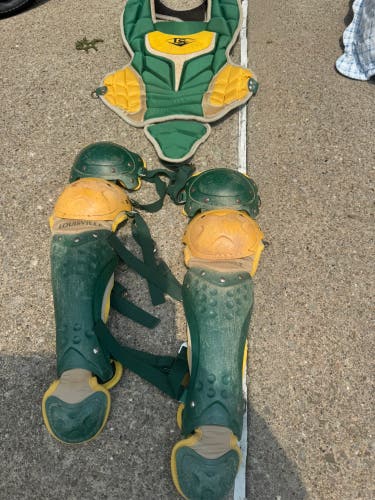 Louisville Slugger Catcher's Set (Used)