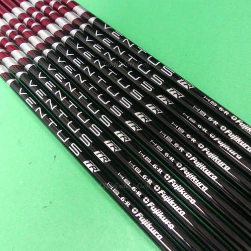 Fujikura Ventus TR Red HB 6-R .370 Regular 41.5" Hybrid Iron Shafts SET OF 10