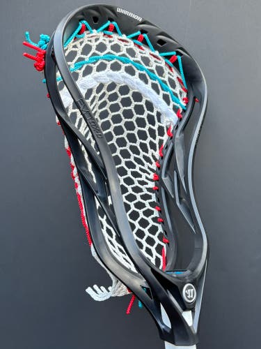 New Warrior Evo QX-O Head Custom Strung with 4s Mesh (Sample Stringing)