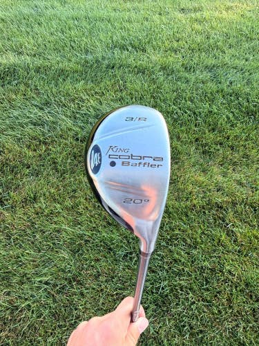 Cobra Baffler 2005 3 Hybrid 20 Aldila NV-HL 65g Stiff Flex 40.25" +HC NICE