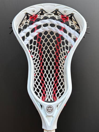 New Warrior Evo QX-O Head Custom Strung with Hero 2.0 Mesh (Sample Stringing)