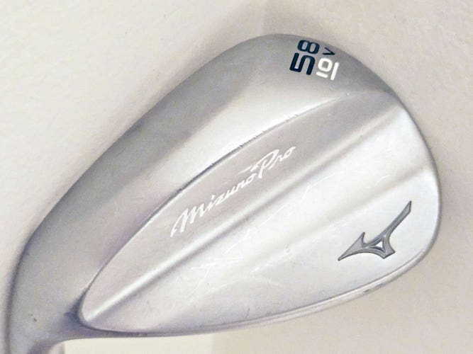 Mizuno Pro T-1 White Satin Lob Wedge 58* 10* (Steel DG Tour Issue, LEFT) 2025