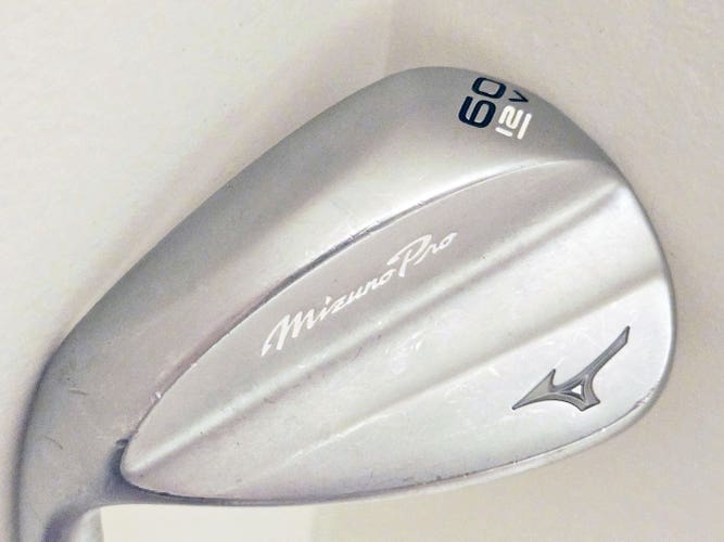 Mizuno Pro T-1 White Satin Lob Wedge 60* 12* (Steel DG Tour Issue, LEFT) 2025