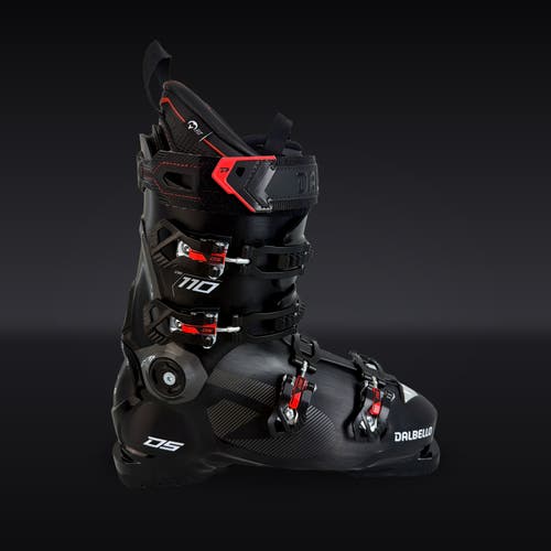 USED 2022 Dalbello DS 110 MS GW Ski Boots - Black/Infrared - Men's Size 29.5
