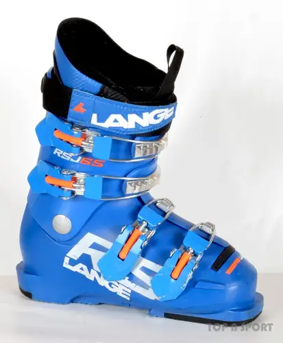 NEW 2022 Lange RSJ 65 Ski Boots - Blue - Kids' Size 20.5