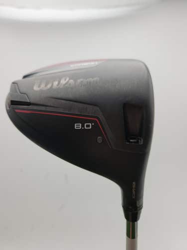 2023 WILSON STAFF DYNAPOWER CARBON DRIVER 8* TXSTIFF MITSU DIAMANA DF70  +HC GOO