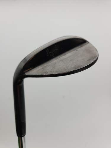 LEFTY HAYWOOD GLOSS BLACK WEDGE 56* STIFF KBS HI REV 125 35" GOOD