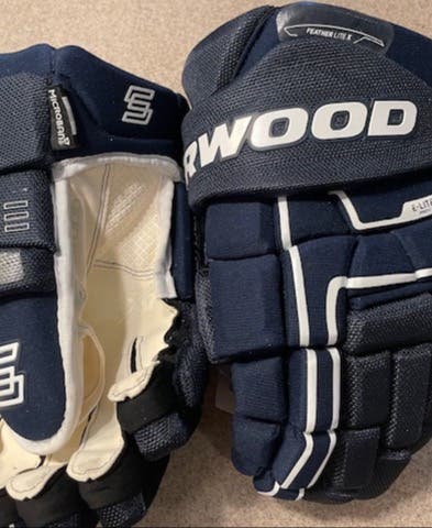 Sherwood Code 14" Encrypt 1 Hockey Gloves NAVY NEW