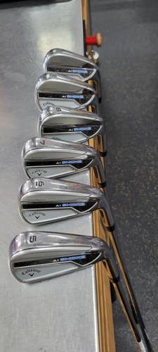 Used Callaway PARADYM AI SMOKE Mens Iron Set RH 5I-PW 11497-S000160264