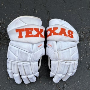 Official UT Austin Warrior Alpha Hockey Gloves - 14”