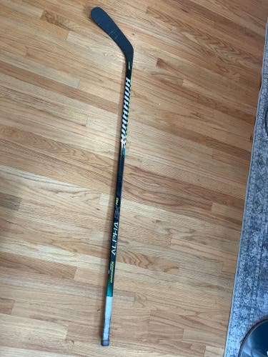 Junior Warrior Alpha DX Pro Left Hand Hockey Stick W03 70 Flex (Used)
