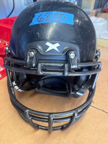 USED XENITH X2E+ ADULT FOOTBALL HELMET - LARGE - BLACK