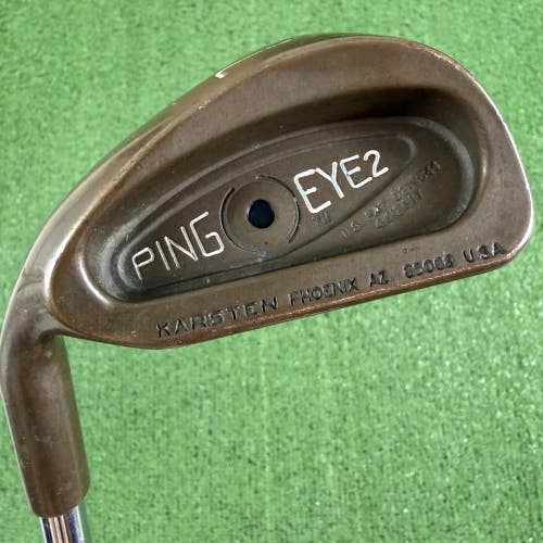 Ping Eye 2 Becu Beryllium Copper 7 Iron Black Dot K-Shaft Left Handed -1/2