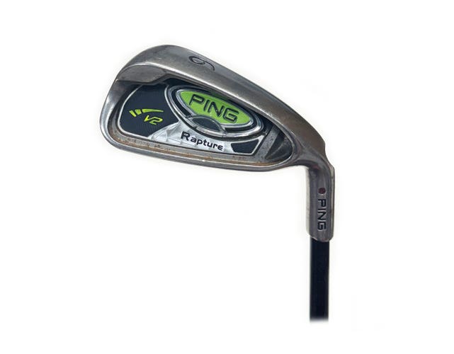 Ping Rapture V2 6-PW+UW Maroon Dot +1" Long Iron Set Ping TFC 939 I Regular Flex