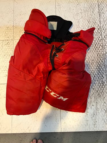 Carolina Hurricanes Senior Large CCM HP45 Hockey Pants Pro Stock (Used)