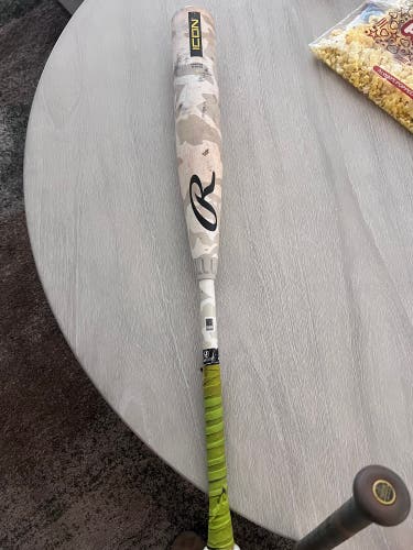 2025 Rawlings Icon Composite USSSA Certified Bat (-8) 22 oz 30" (Used)