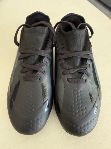 Black Kids 1Y (Big Kids / Youth) Adidas Crazyfast Molded Cleats Cleats (New)