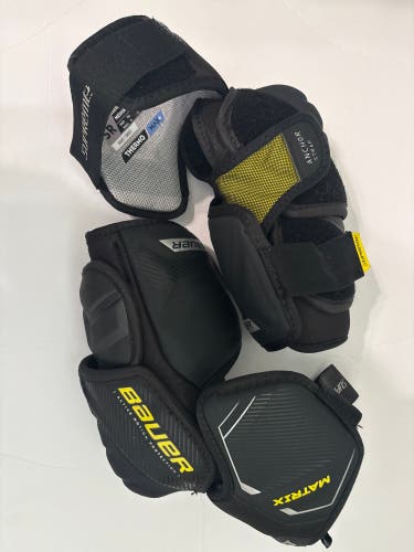 Senior Medium Bauer Supreme Matrix Elbow Pads (Used)