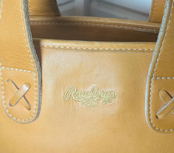 Rawlings Heart of the Hide Genuine Leather Satchel - Travel Ball Moms Dream!