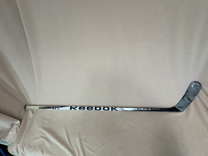 Senior Reebok 4k sidekick III Right Handed Hockey Stick 85 Flex (Used)