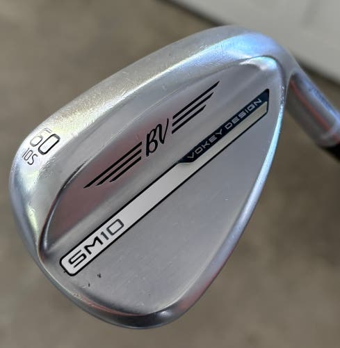 Men's Titleist Vokey SM10 Tour Chrome Right Handed 60 Degree (Used)