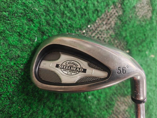 Callaway Steelhead X-14 Pro Series Sand Wedge Steel Rifle Shaft Stiff Flex
