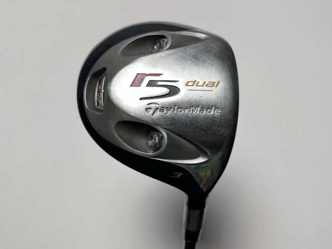 TaylorMade R5 Dual 3 Fairway Wood 15* MAS2 55g Regular Graphite Mens RH