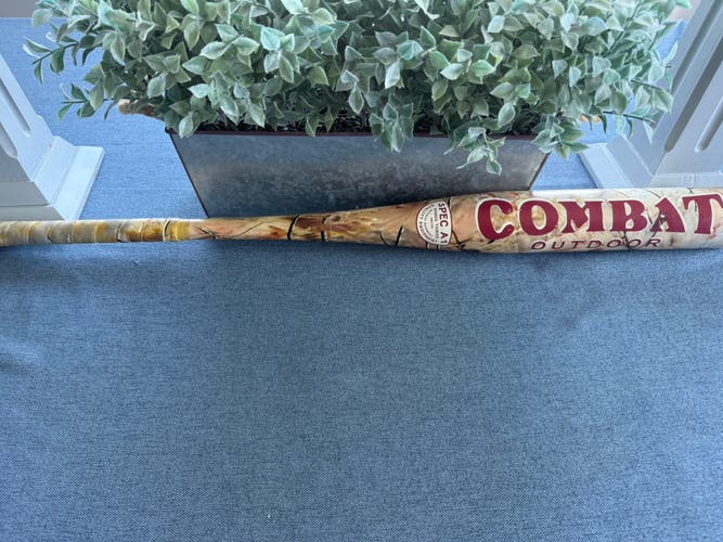 2026 Combat MFG Spec A1 Alloy BBCOR Certified Bat (-3) 30 oz 33" (Used)