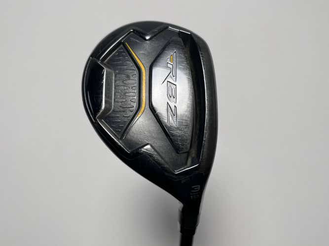 TaylorMade RocketBallz Black 3 Hybrid 19* RocketFuel 65g Stiff Graphite Mens RH