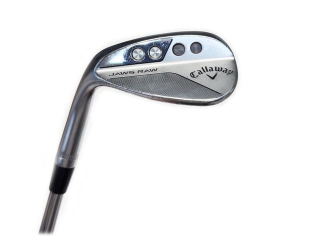 LH Callaway Jaws Raw 56*/10* S Grind Wedge Steel Dynamic Gold Spinner 115 Wedge