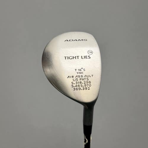 3 Wood- Adams Tight Lies Air Assault, Stiff Flex (3274)