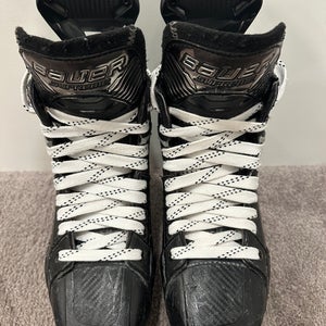 Bauer Supreme Mach Hockey Skates with Bladetech DLC steel and Fly-X steel (Used)