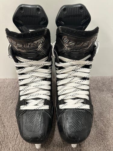 Bauer Supreme Mach Hockey Skates with Bladetech DLC steel and Fly-X steel (Used)