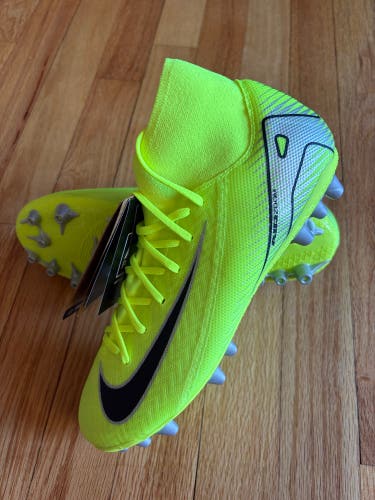 Yellow Unisex Size M 6.5 (W 7.5) Nike Mercurial Superfly Molded Cleats Cleats (New)