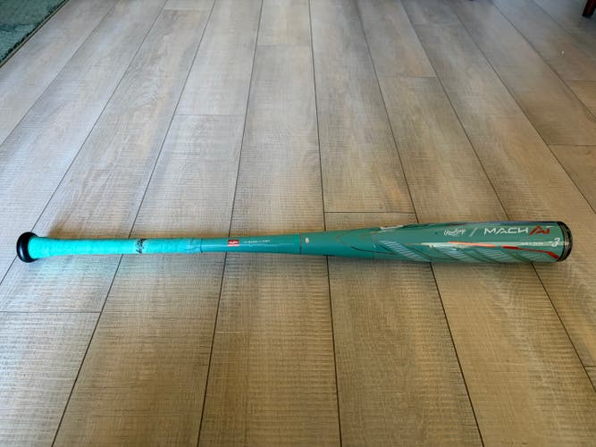 Rawlings Mach AI Alloy BBCOR Certified Bat (-3) 30 oz 33" (New)