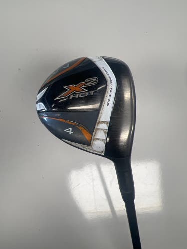 2014 Callaway X2 Hot Right Handed Fairway Wood Regular Flex 4 Wood Graphite Shaft (Used)
