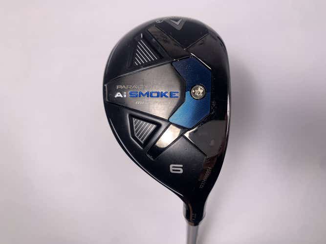 Callaway Paradym Ai Smoke Max Fast 6 Hybrid 27* Eldio 40g Ladies Graphite RH